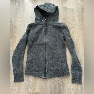 Lululemon full-zip scuba hoodie size 4